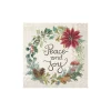 IHR Winter|Serviettentechnik>Serviette "Peace and Joy"
