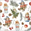 Ambiente Winter|Serviettentechnik>Serviette "Playing Outside"