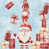 Paper+Design Weihnachten|Serviettentechnik>Serviette "Santas Helpers"