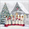 Ambiente Serviettentechnik|Weihnachten>Serviette "Singing Choir"