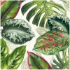 IHR Sommer|Frühling>Serviette "Tropenblätter"