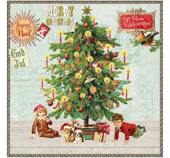 Ambiente Serviettentechnik|Weihnachten>Serviette "Under The X-Mas Tree"
