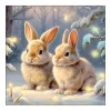 Ambiente Winter|Serviettentechnik>Serviette "Welcome Winter"