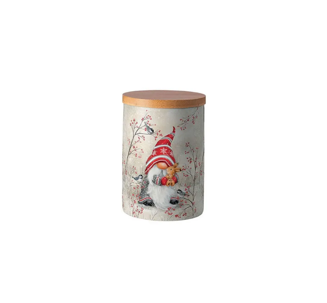 Ambiente Winter|Serviettentechnik>Serviette "Wichtel Umarmung"