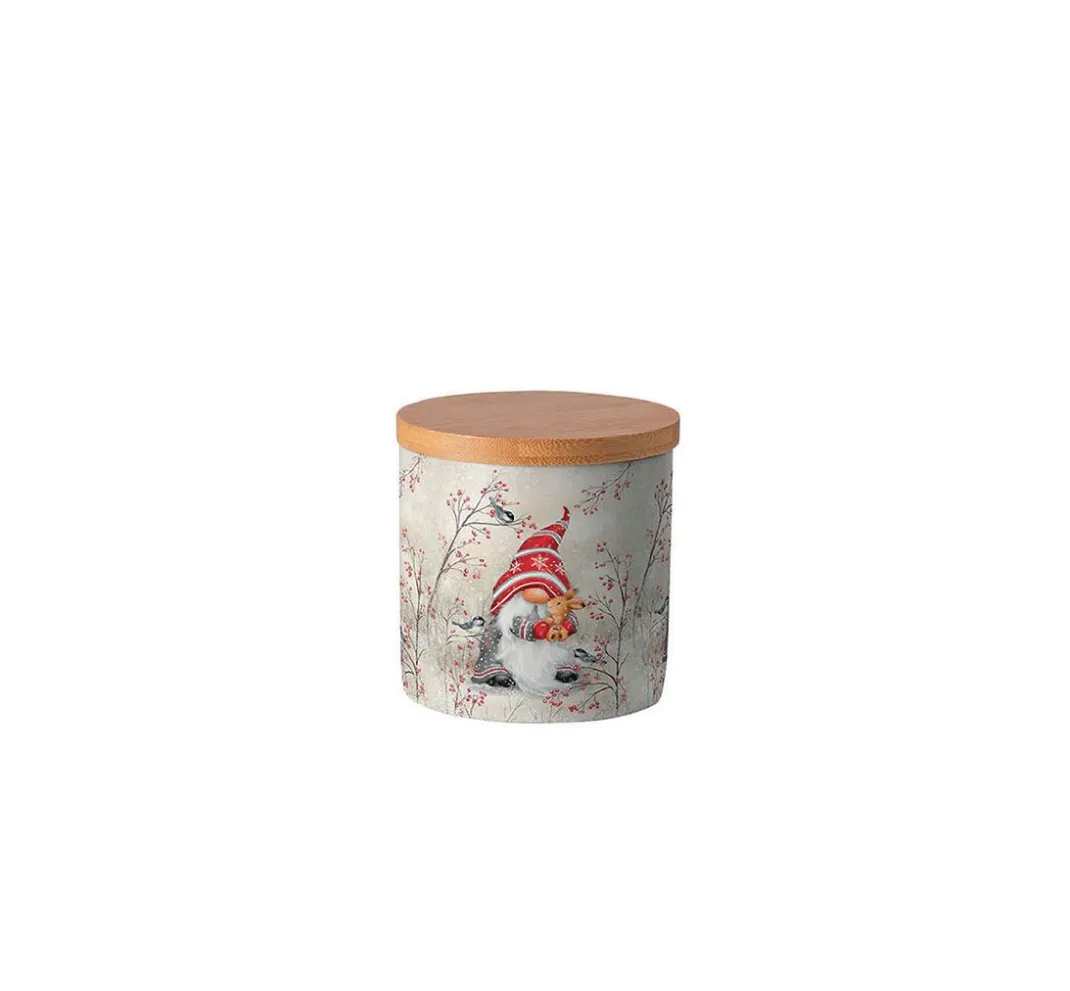 Ambiente Winter|Serviettentechnik>Serviette "Wichtel Umarmung"