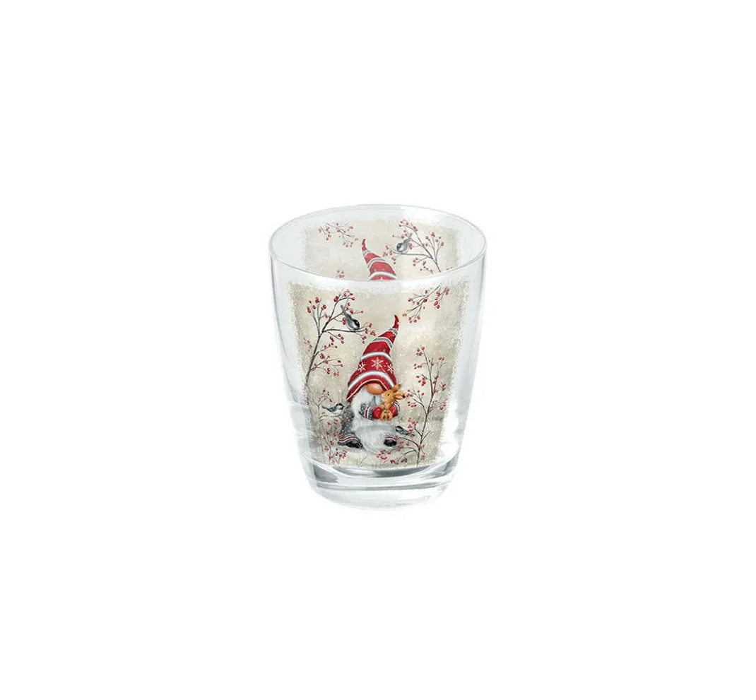 Ambiente Winter|Serviettentechnik>Serviette "Wichtel Umarmung"