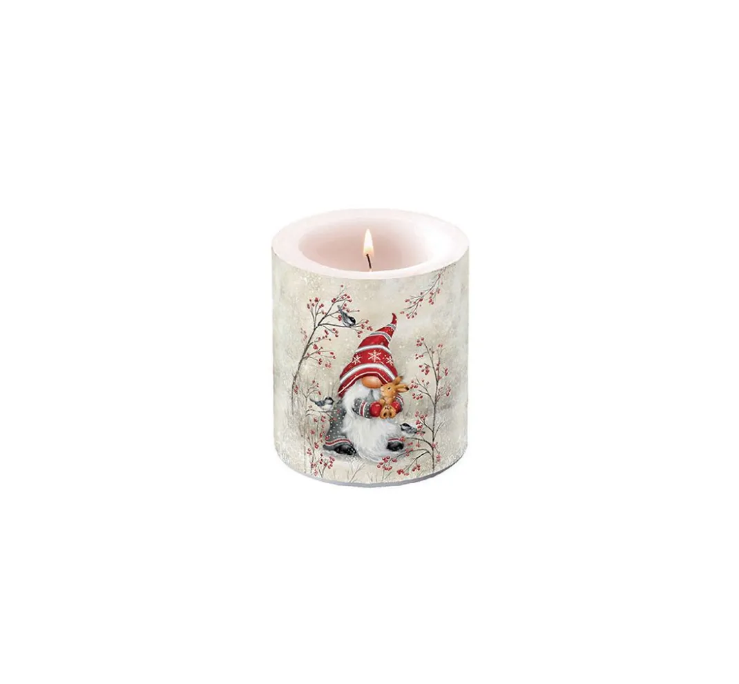 Ambiente Winter|Serviettentechnik>Serviette "Wichtel Umarmung"