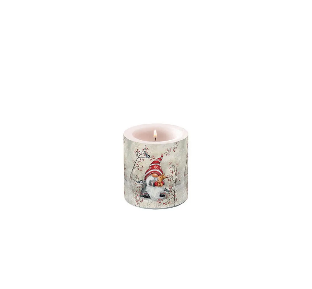 Ambiente Winter|Serviettentechnik>Serviette "Wichtel Umarmung"