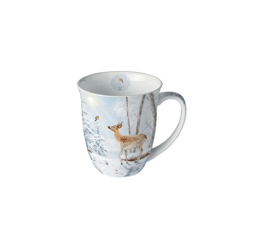 Ambiente Winter|Serviettentechnik>Serviette "Winterwelt"