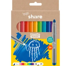 Kinder share Stifte & Marker|Stifte>Filzstift Magic, 10er-Set