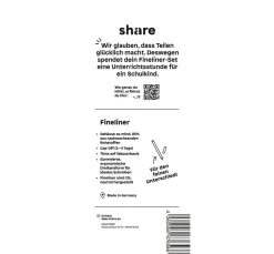 Kinder share Stifte & Marker|Stifte>Fineliner, 6er-Set
