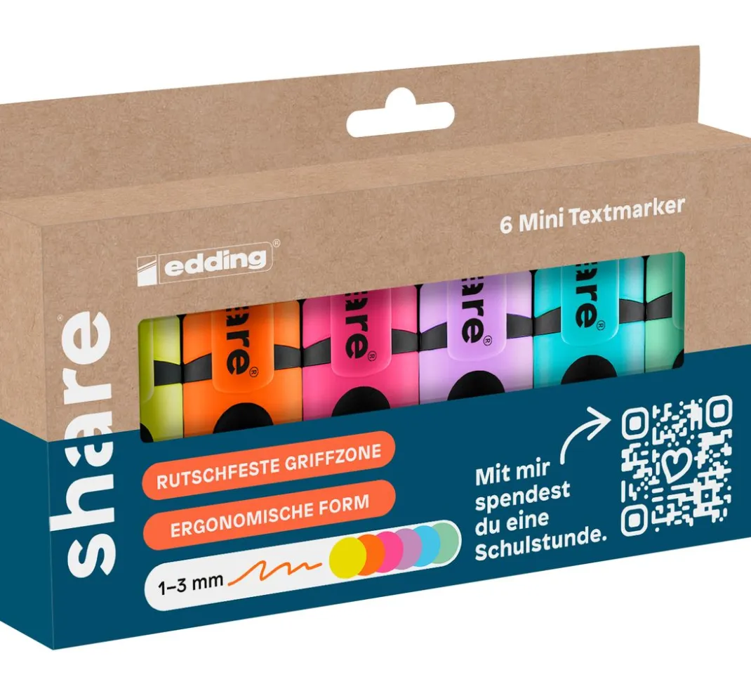 share Farbsets|Stifte>Mini-Textmarker