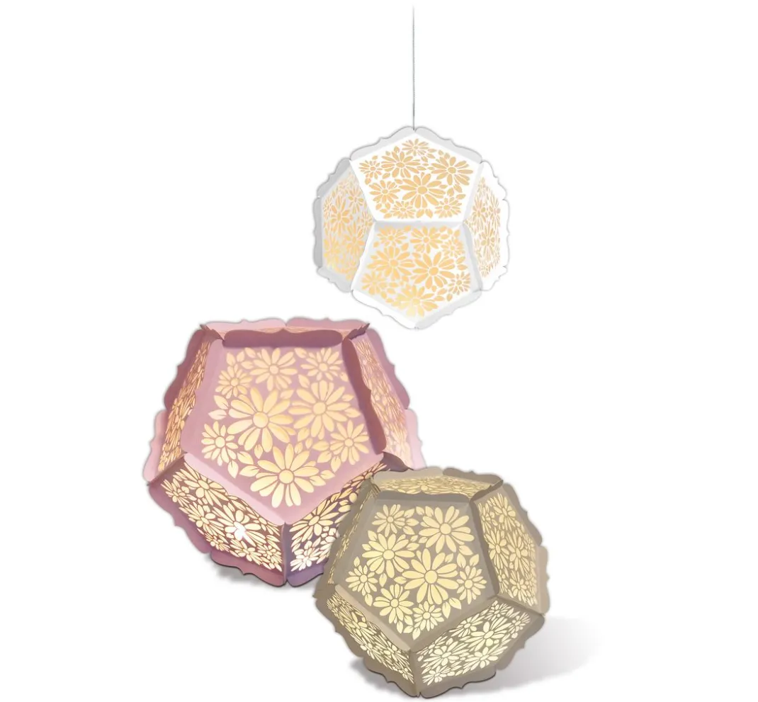 URSUS Papier-Bastelsets|Bastelsets>Silhouetten-Kugeln "Blumen''