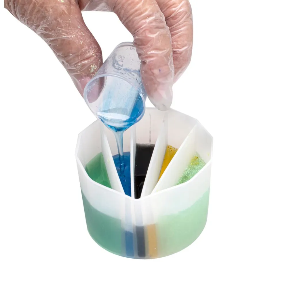 GLOREX Pouring|Schmuck Gießen>Silikon Farbmischbecher