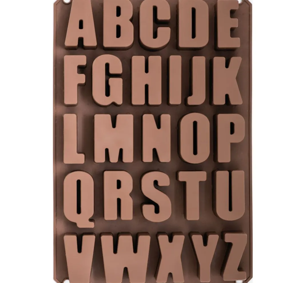 CREARTEC Seifen-Design|Gießformen>Silikon Gießform "A-Z"