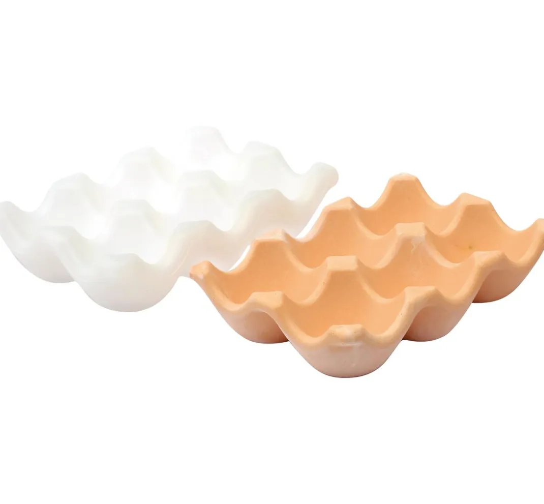 Jesmonite Gießformen>Silikon Gießform "6er Eierpalette"