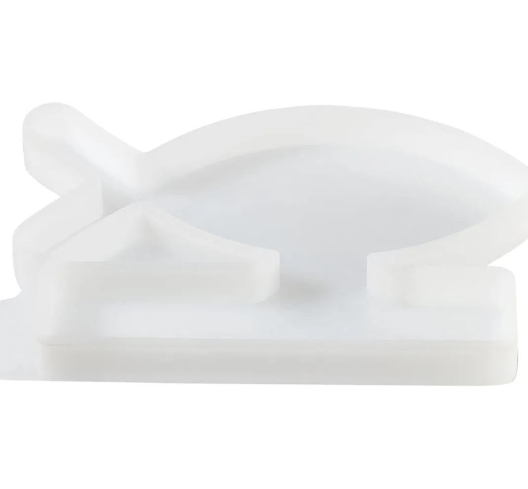 HobbyFun Gießformen>Silikon Gießform "Fisch" mit Steckkante