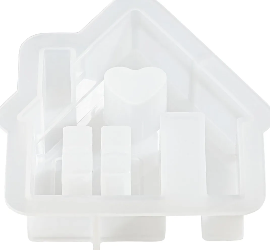 HobbyFun Gießformen>Silikon Gießform "Home Sweet Home"