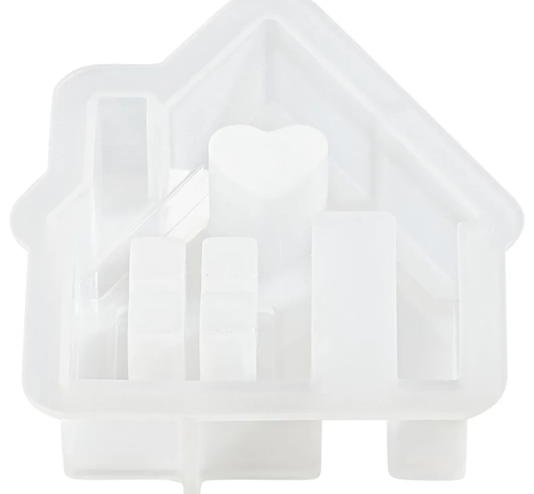 HobbyFun Gießformen>Silikon Gießform "Home Sweet Home"