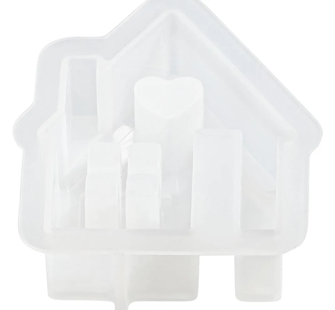 HobbyFun Gießformen>Silikon Gießform "Home Sweet Home"
