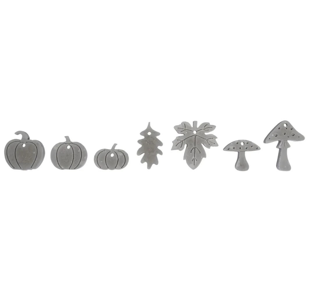 Rayher Gießformen>Silikon Gießform "Kürbis, Pilz, Blatt"