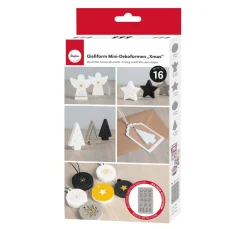 Rayher Gießformen>Silikon Gießform "Mini-Dekoformen X-Mas"