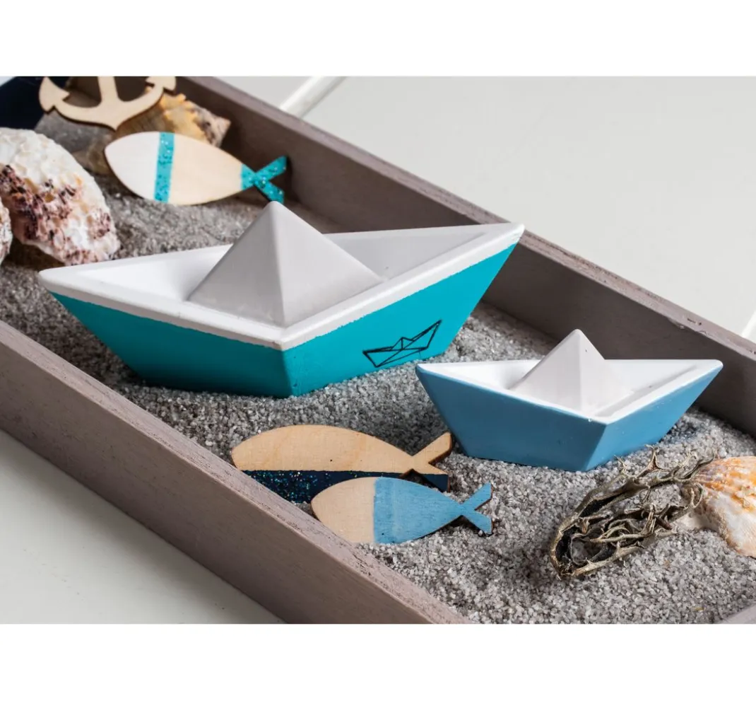 Rayher Gieß-Sets|Sets>Silikon Gießform "Origami Boote"