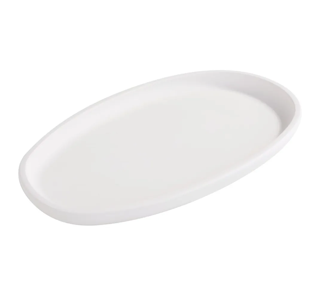 HobbyFun Gießformen>Silikon Gießform "Schale Oval Asymmetrisch"