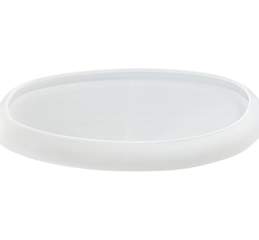 HobbyFun Gießformen>Silikon Gießform "Schale Oval Asymmetrisch"