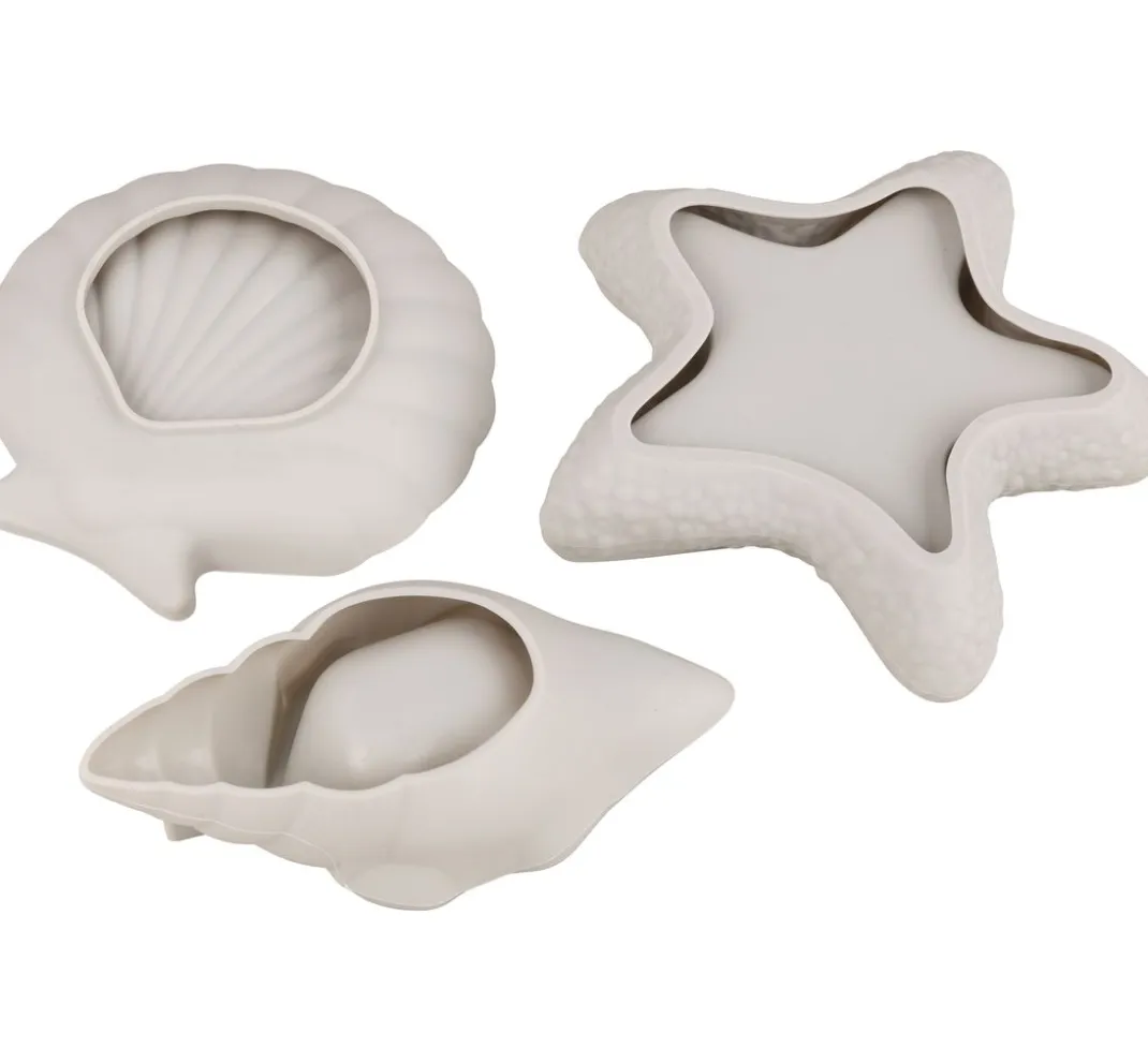 Rayher Gieß-Sets|Sets>Silikon Gießform "Seestern & Muscheln"