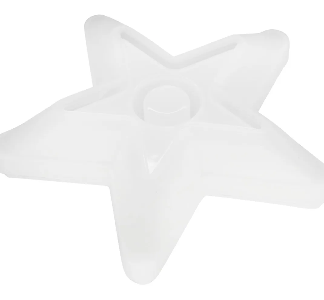 HobbyFun Gießformen|Kerzen Gestalten>Silikon Gießform "Stabkerzenhalter Stern"