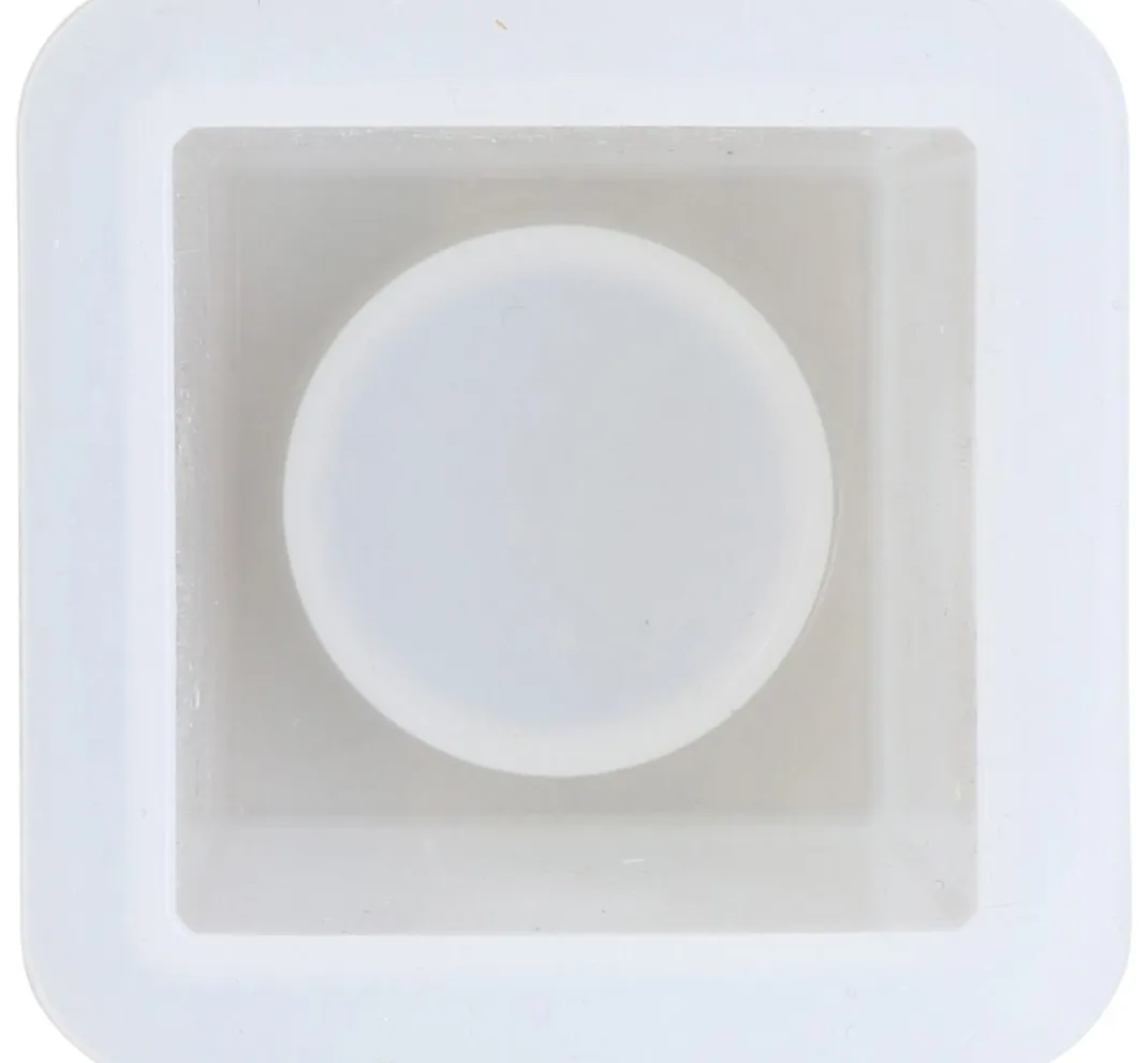 GLOREX Kerzen Gestalten|Gießformen>Silikon Gießform "Teelichtform eckig"