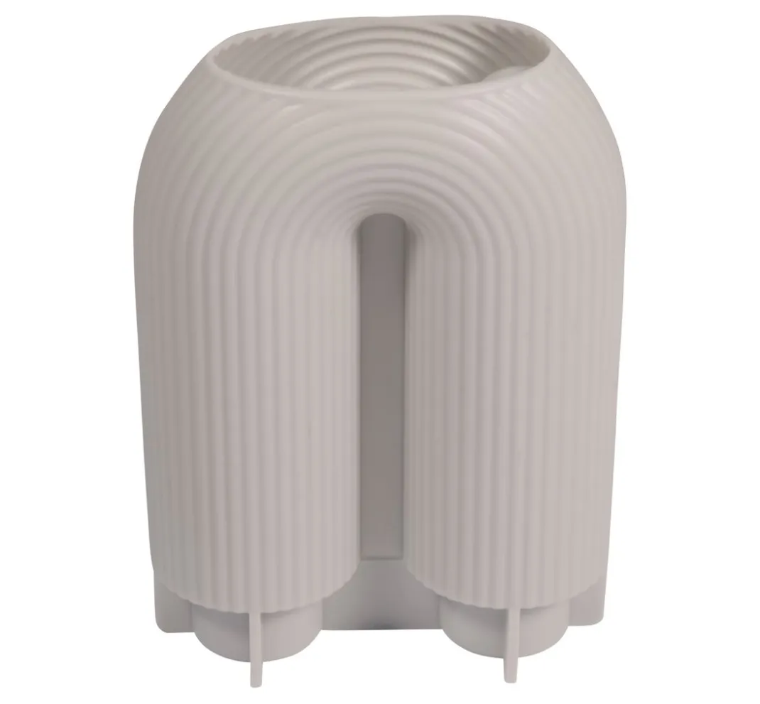 Rayher Gießformen>Silikon Gießform "U-Form Vase geriffelt"