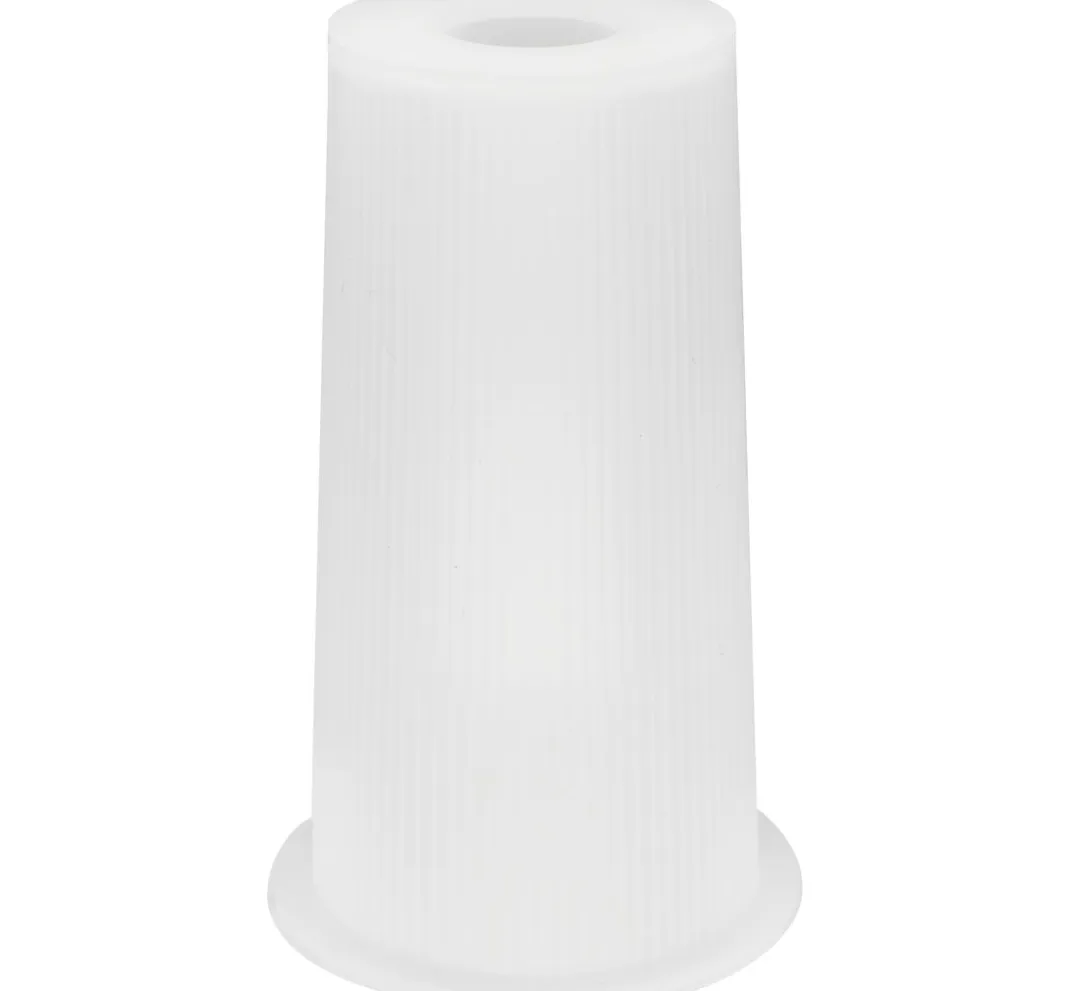 HobbyFun Kerzen Gestalten|Gießformen>Silikon Gießform "Vase lang mit Riffel"