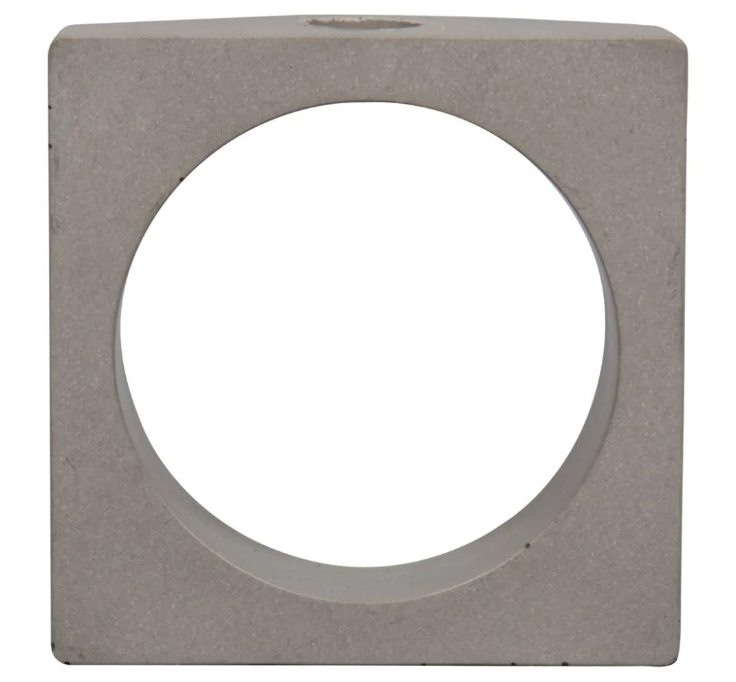 Rayher Gießformen>Silikon Gießform "Vase Quadrat mit Kreis"