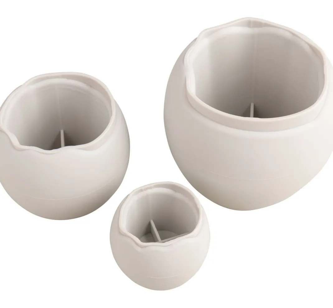 Rayher Gieß-Sets|Sets>Silikon Gießform "Vase Wellenrand"