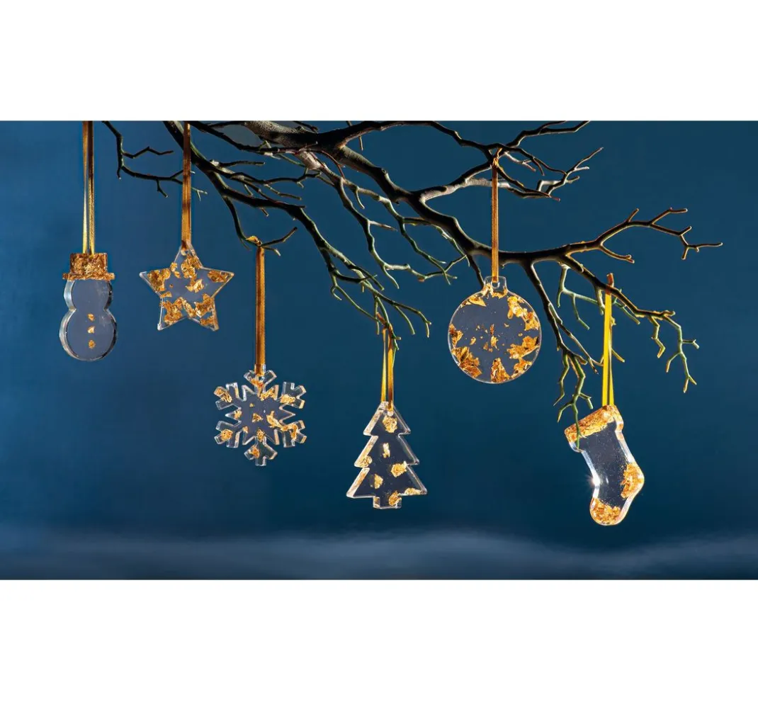 GLOREX Gießformen>Silikon Gießform "Weihnachtsformen"