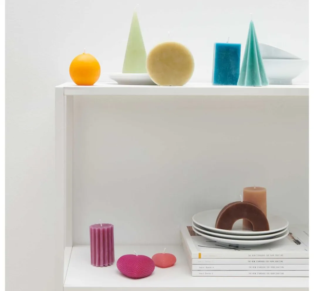 Rico Design Kerzen Gestalten|Gießformen>Silikon Kerzengießform "Scheibe"