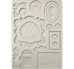Stamperia Gießformen>Silikonform A5 "Quiet Days - Plates"
