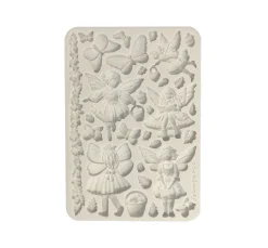 Stamperia Gießformen>Silikonform A5 "Whispering Wood - Fairies"