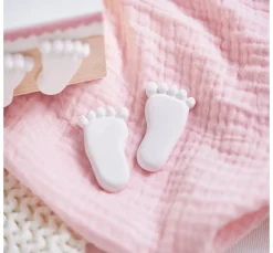 Kinder stafil Modellier-Werkzeuge|Modellieren>Silikonform "Füßchen"