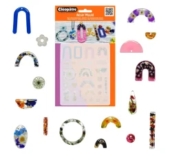 Cléopâtre Schmuck Gießen|Gießformen>Silikonform für Gießharz "Schmuck"