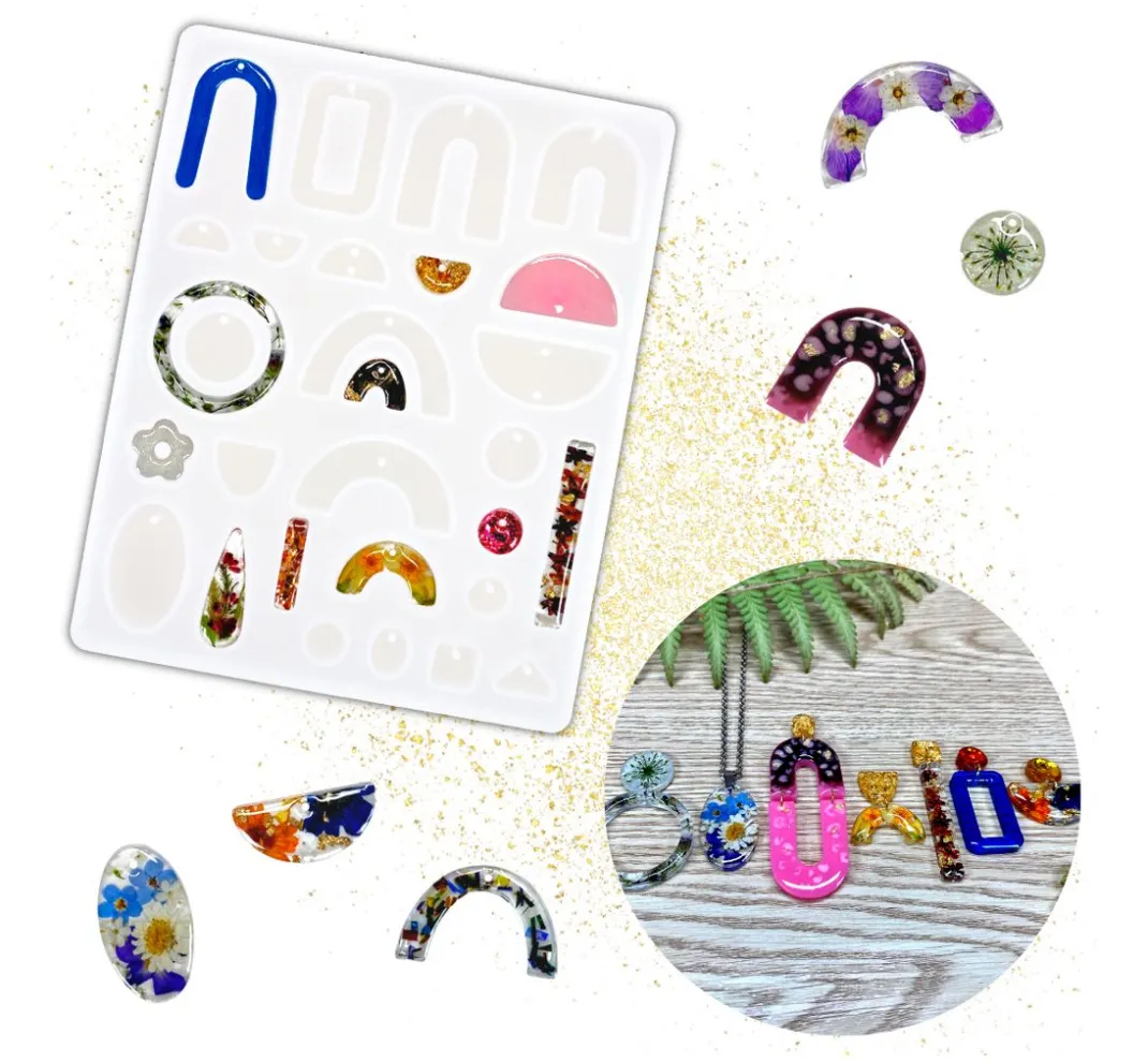 Cléopâtre Schmuck Gießen|Gießformen>Silikonform für Gießharz "Schmuck"