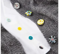 Rico Design Schmuck Gießen|Gießformen>Silikonform für Schmuck "Knöpfe"