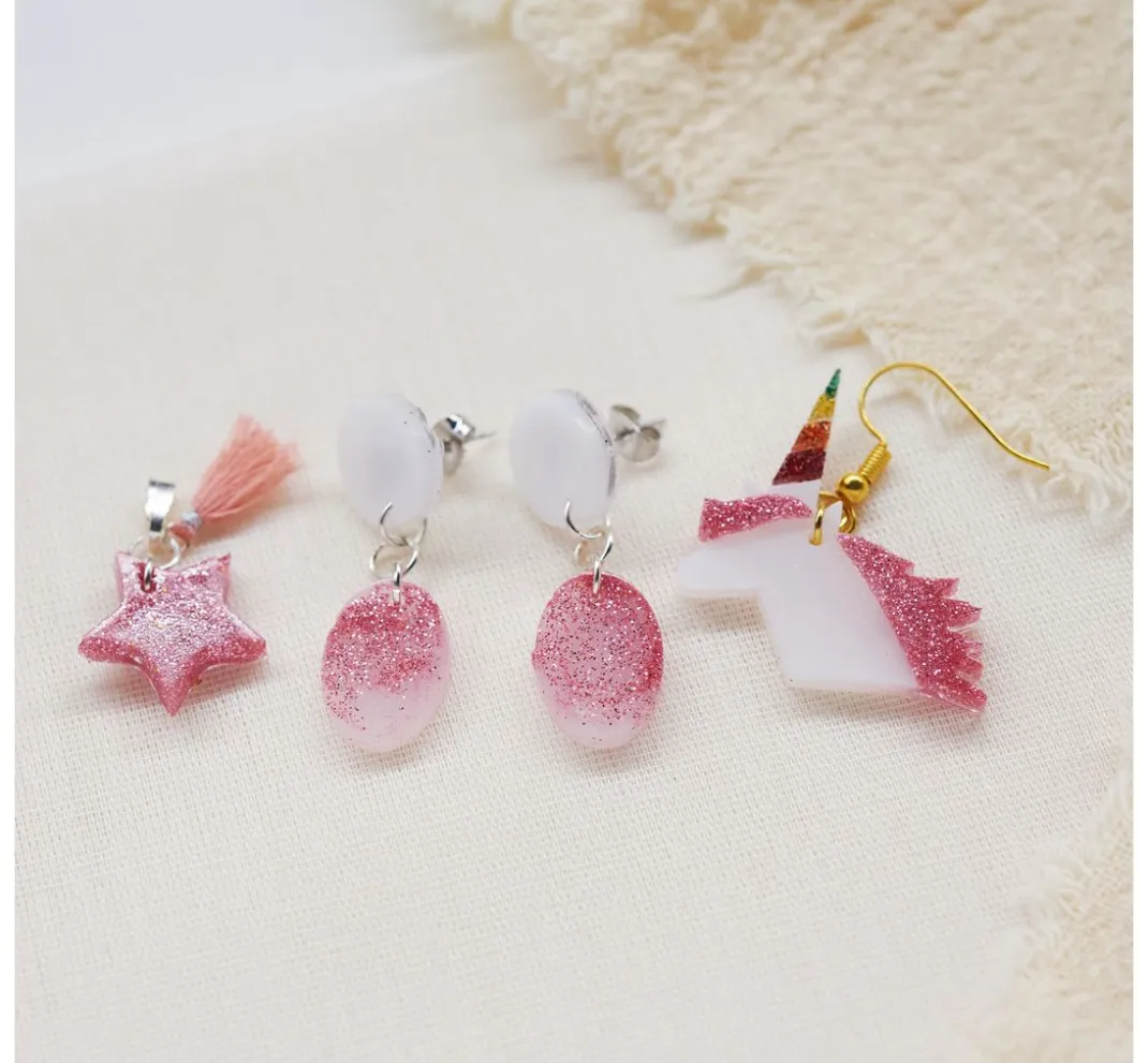 Rico Design Schmuck Gießen|Gießformen>Silikonform für Schmuck "Regenbogen und Co"