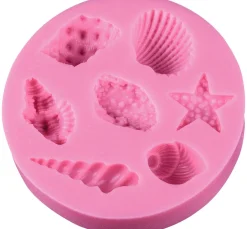 Kinder stafil Modellier-Werkzeuge|Modellieren>Silikonform "Meeresmuscheln"