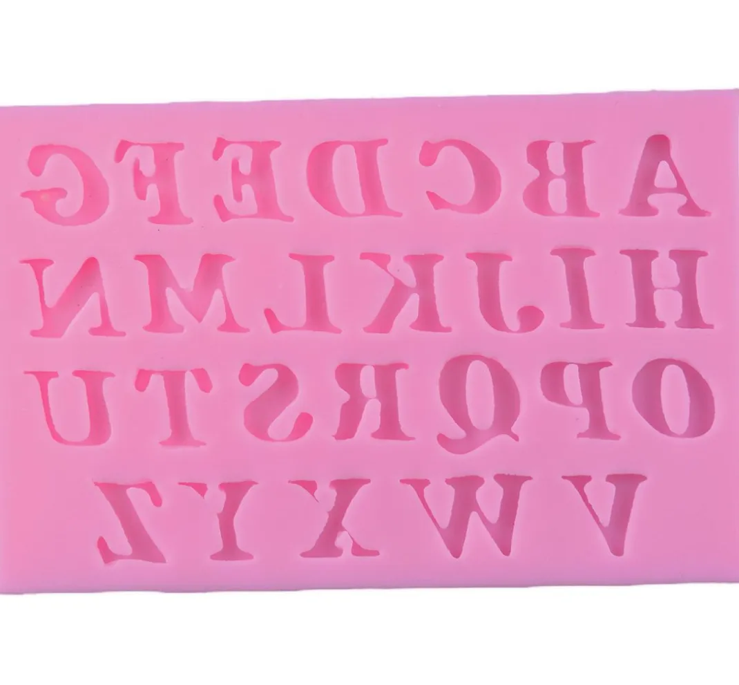 Kinder stafil Modellier-Werkzeuge|Modellieren>Silikonform "Mini Alphabet"