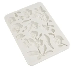 Stamperia Gießformen>Silikonform "Orchids and Cats - Orchids"