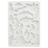 Stamperia Gießformen>Silikonform "Precious - Blumen Ornamente"