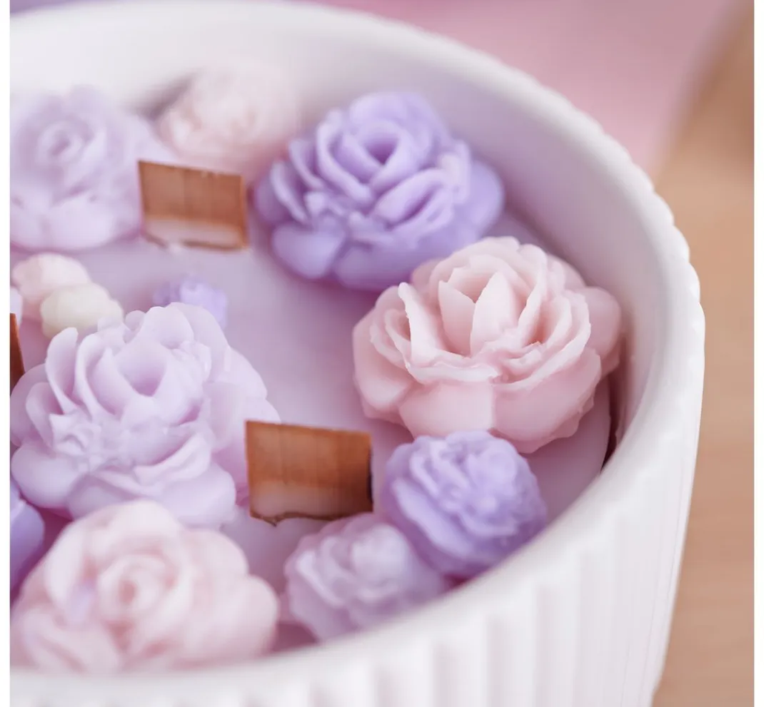 Kinder stafil Modellier-Werkzeuge|Modellieren>Silikonform "Rosenblüten"
